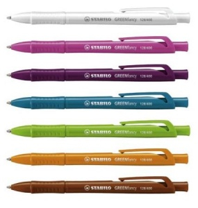 stylo bille green